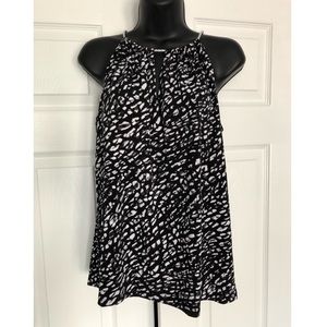 Michael Kors print top size Medium